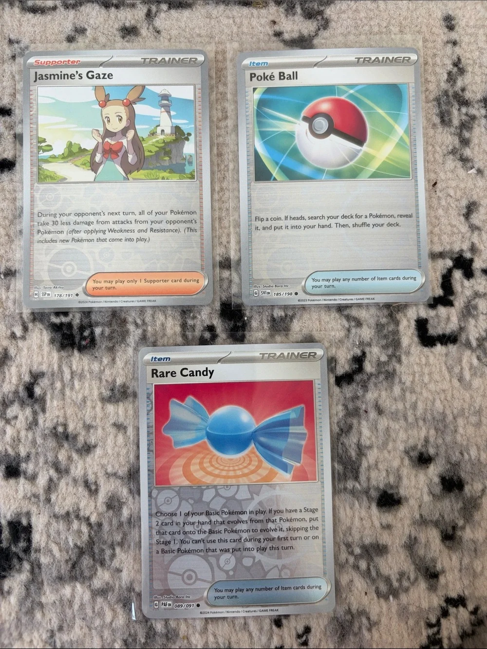 Pokémon Reverse Holo & Holo Trainer Lot 11 Unique Cards | ✨5/$25✨